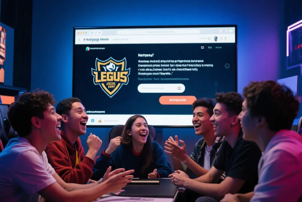 电竞粉丝在社区论坛中互动